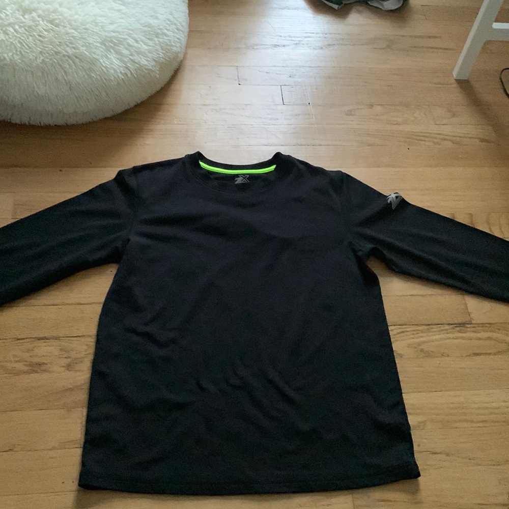 Long sleeve active thermal shirt (black)